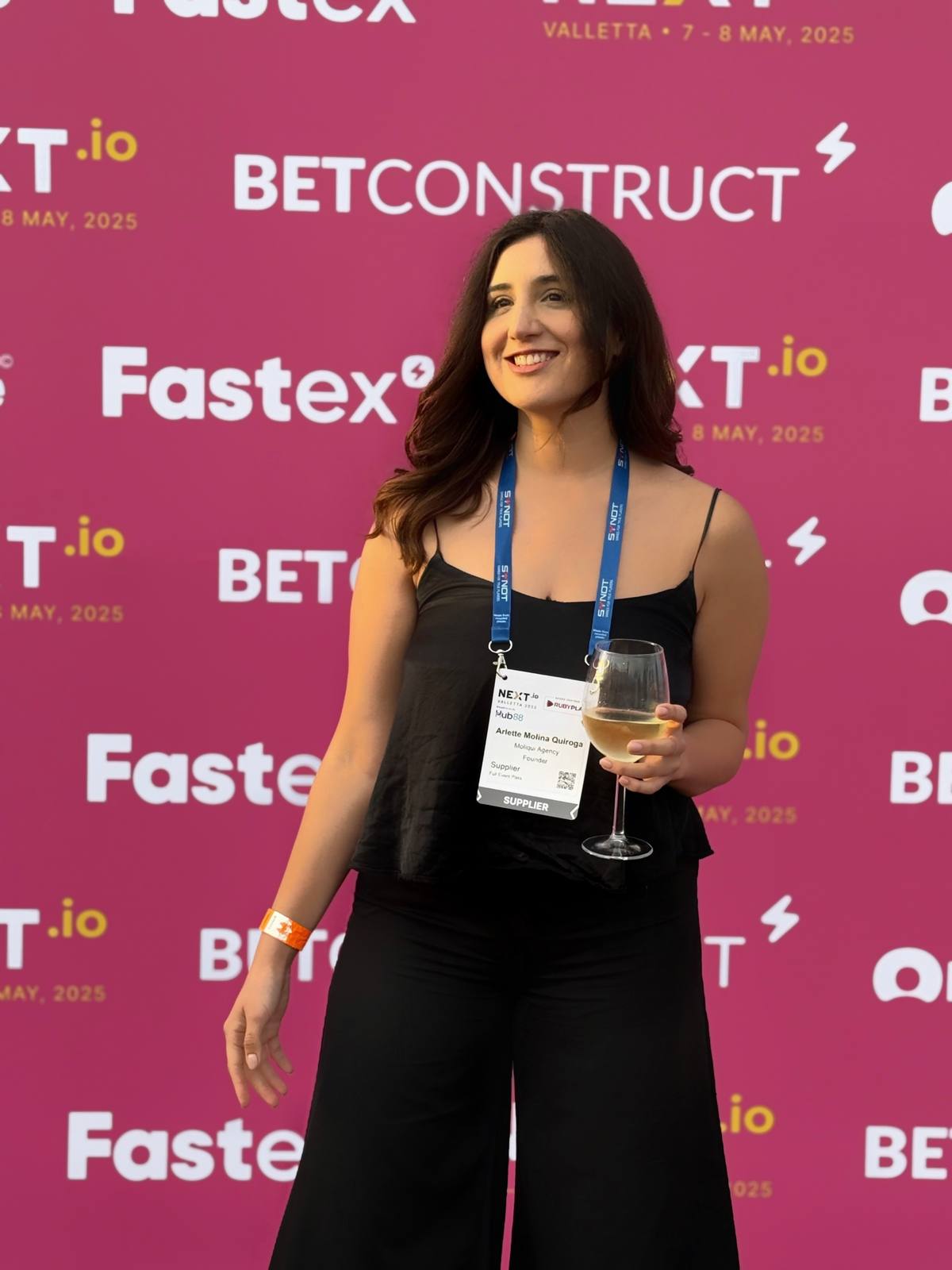 At the event